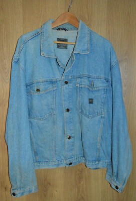 Lee Cooper Emotion Vintage Button Up Denim Jacket - Extra Large XL