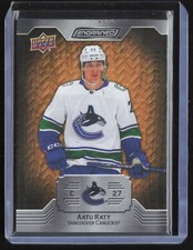 Aatu Raty 2023-24 UD Engrained Oak /349 #48 Vancouver Canucks