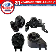 Fits 1995-1997 Kia Sephia 1.8L Engine Motor & Trans Mount Set 4pcs : A2651,