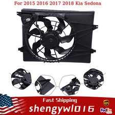 For 2015 2016-2018 Kia Sedona High Quality Engine Radiator Cooling Fan Assembly