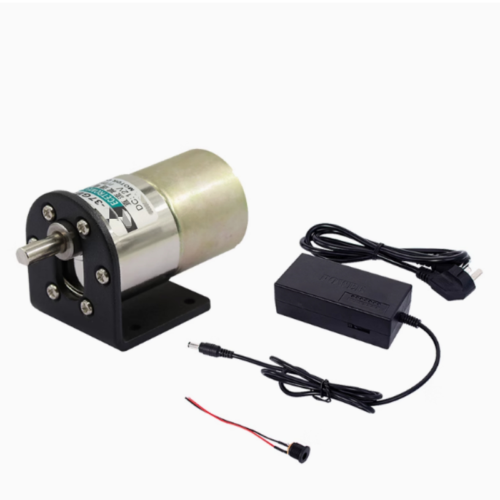 10W DC 12V/24V Large Torque Gear Motor 5-600rpm Eccentric Shaft Reduction Motor - Picture 10 of 15