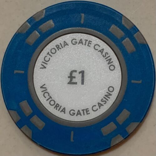 Casino Chip Victoria Gate Leeds United Kingdom England Scotland £1 - Picture 1 of 2