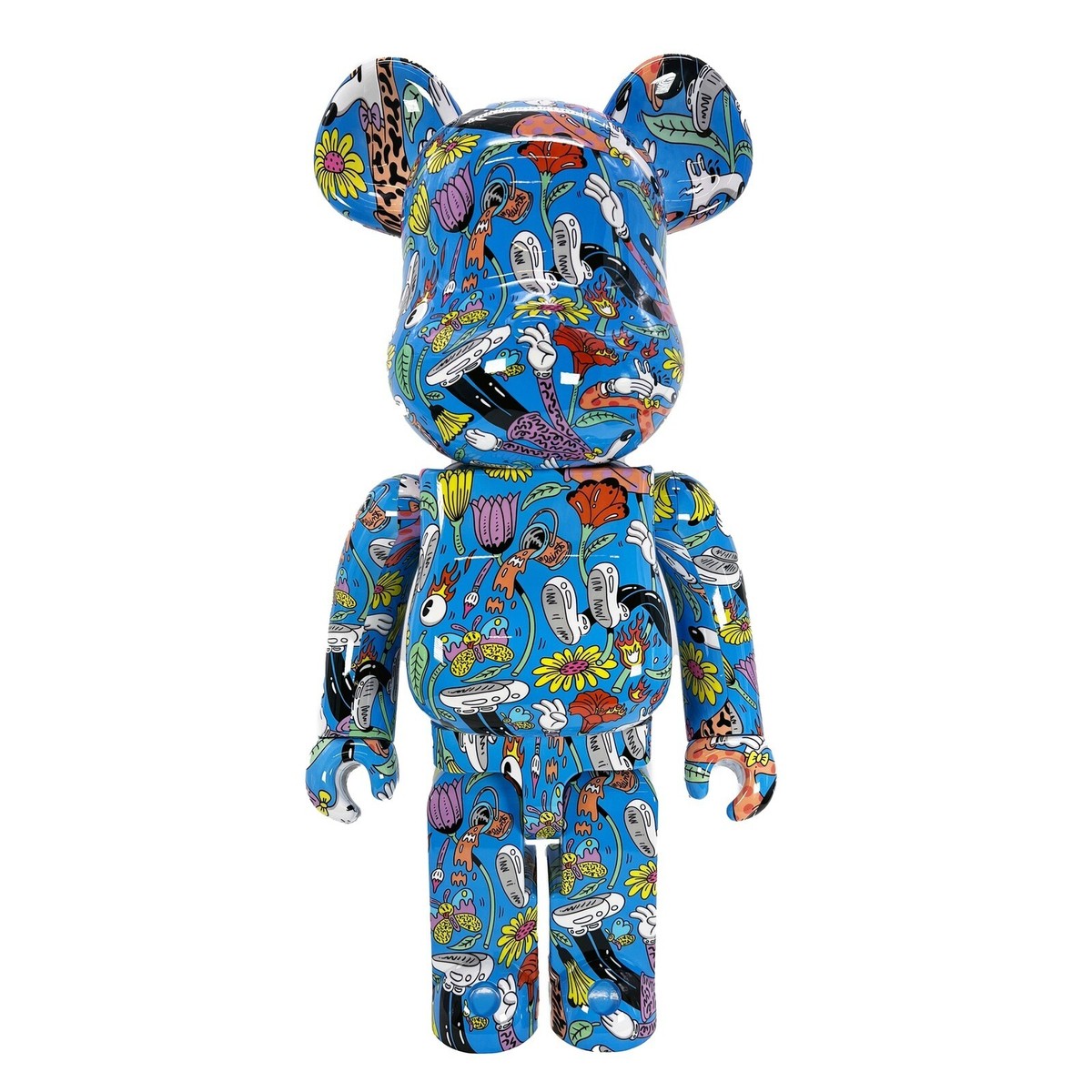 BE@RBRICK x STEVEN HARRINGTON Magic Hour 1000% BEARBRICK RARE SOLD  