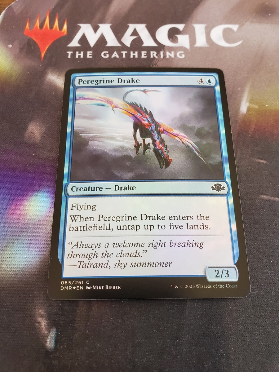 Mtg. Peregrine Drake. Foil. Dominaria Remastered. Pack Fresh | eBay