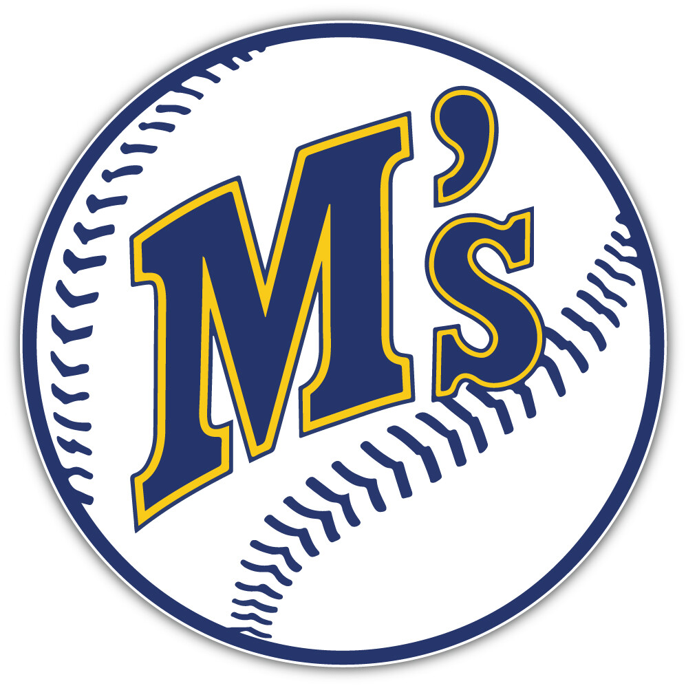 Seattle Mariners MLB Baseball Sport Logo Car Bumper Sticker Decal ...