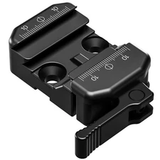 [Leofoto USA] Leofoto LSC-40 (Picatinny, ARCA) Bipod Clamp | A.R.M.S. 17S Style