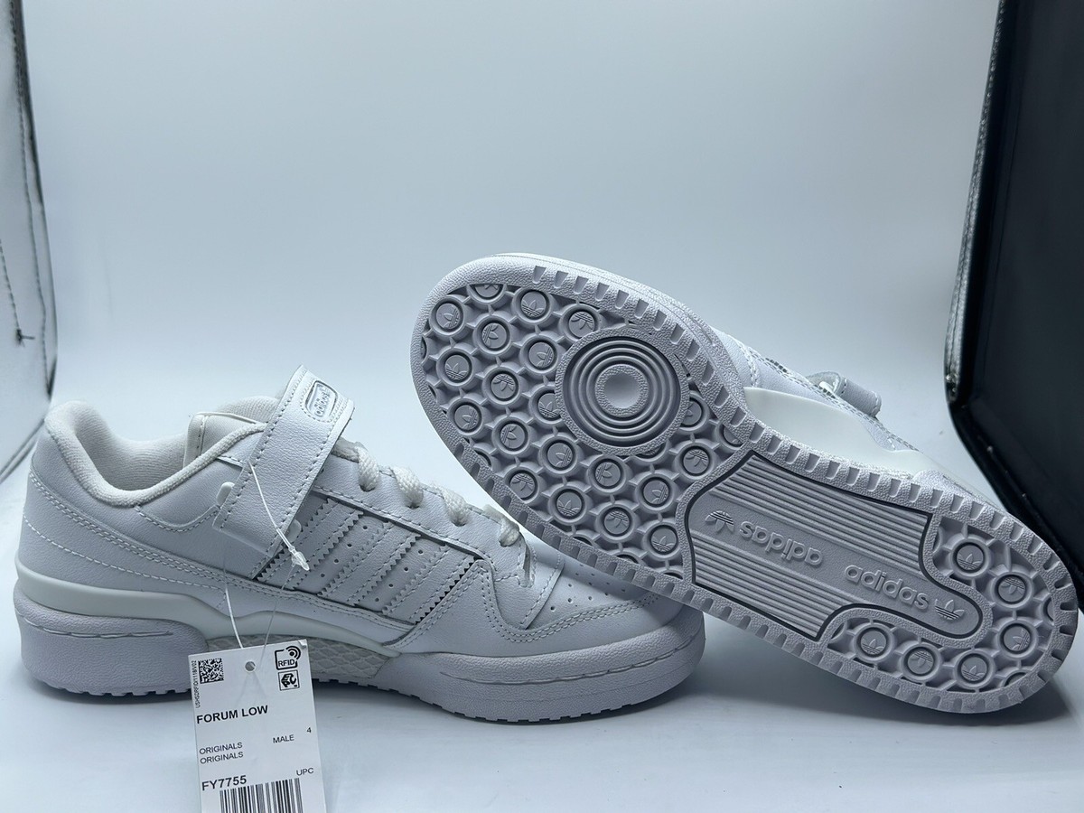 Size 4 - adidas Forum Low Triple White for sale online | eBay