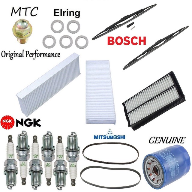 Tune Up Kit Engine Gasket Air Filter Oil Gaskets for Acura TL V6; 3.2L