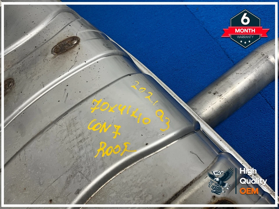 Silenciador traseiro sistema de exaustão Audi Q3 2.0L 2019 - 2023 fabricante de equipamento original 5QF253611AJ - Imagem 4 de 4