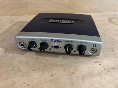 Lexicon alpha PC interface, Soundkarte #1578