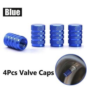 4pcs Car Wheel Tyre Valve Stems Air Dust Cover Screw Cap Accessories Universal