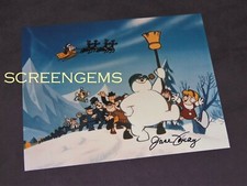 Frosty the Snowman TV June Foray signed photo voice Karen RARE Rankin Bass mint