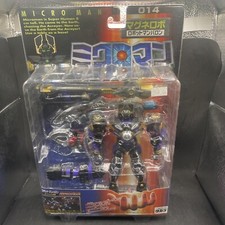 NEW Takara Microman 014 Super Magnetic System Robotman Baron Magne Robo Japan 5
