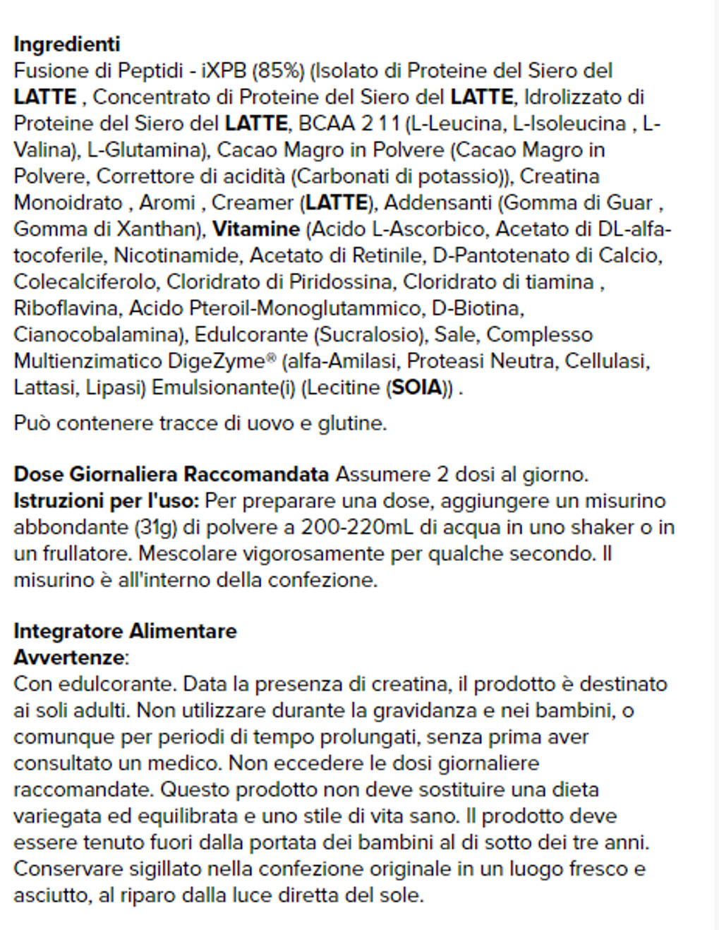 Recensione Prozis 100% Whey Hydro Isolate 2kg: Proteine Post-Workout - 3