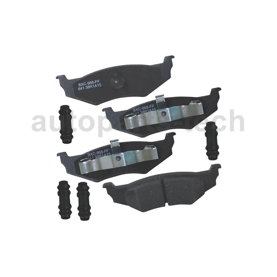 Juego de pastillas de freno delanteras traseras STOP BY BENDIX para Dodge Neon 1995 1996 1997 1998 1999 Foto 4 de 4