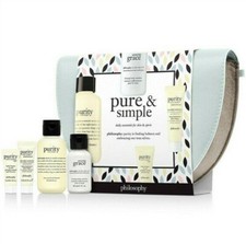 philosophy Pure  Simple 5-Piece Daily Essentials Travel Kit