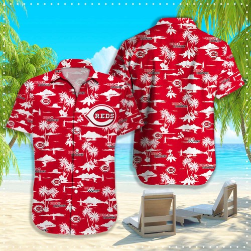 Cincinnati Reds Hawaiian Shirt Reds Country Aloha Shirt For Beach