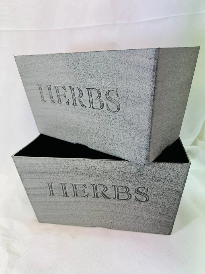 Simple Stone Finish Window Box Planter Indoor Outdoor Garden Flower Plant Pots - Image 4 of 4