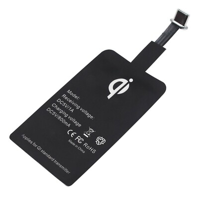 Qi Wireless Kabellos Ladegerät Receiver Empfänger für Samsung Galaxy A3 2017