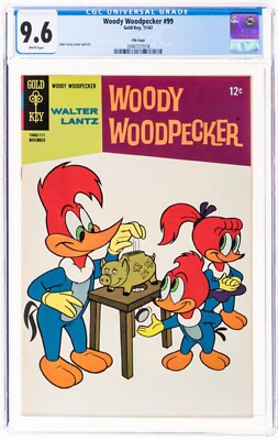   Woody Woodpecker #99 File Copy CGC 9.6 NM+ (Gold Key, 1968) White Pages  