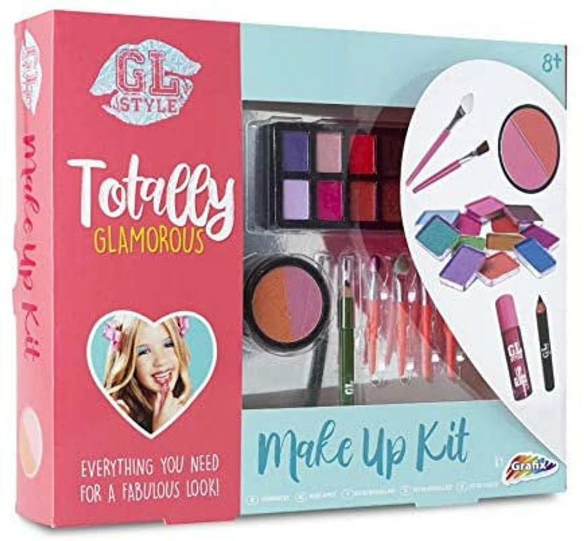 GL Style Girls Totally Glamorous Makeup Set Childrens Beauty Kit Gift For Girls