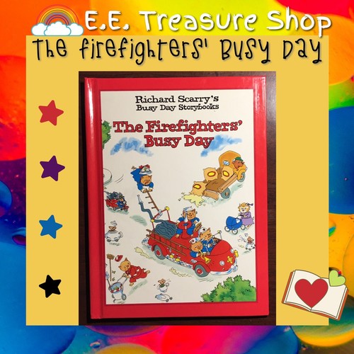 Richard Scarry Books, Set of 8, Vintage 1997, New Condition, Busy Day Storybooks - Picture 2 of 10