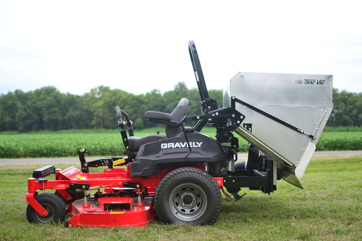 Trac Vac Ride On Mower Leaf Collectors Trac Vac Leaf Vac 655