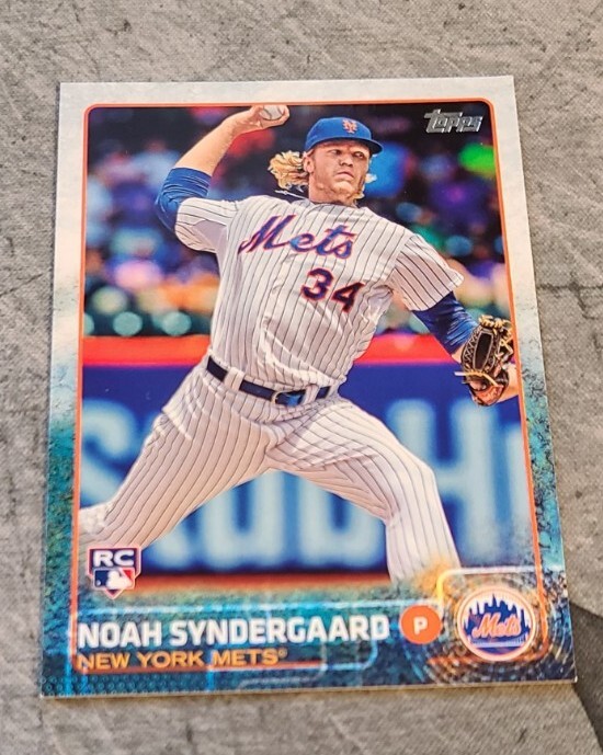 2015 Topps Update Series Noah Syndergaard Rookie Card RC #US157