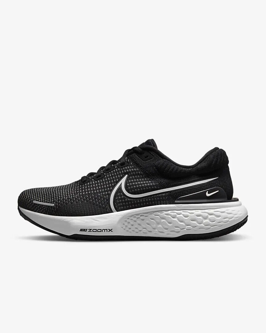 DC9993-001 Женские кроссовки Nike ZoomX Invincible Run Flyknit, черно-белые кроссовки