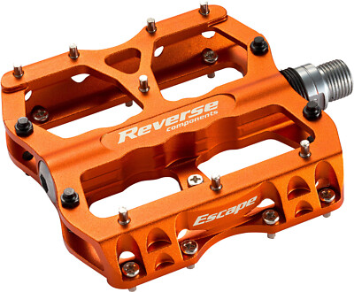 Reverse Escape Pedal - Plattform Aluminium - MTB - Orange - 406 g / Paar