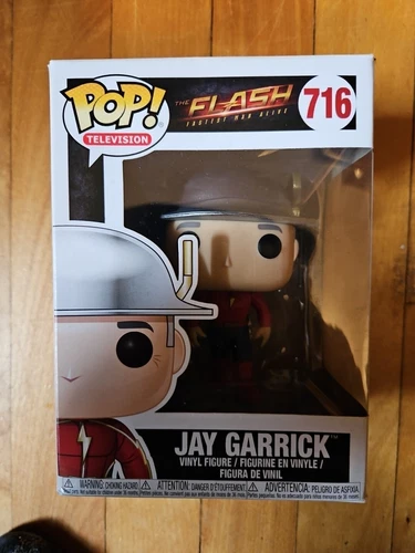 FUNKO POP TELEVISION VINYL FIGURE THE FLASH (JAY GARRICK) 716 BRAND NEW UNOPENED