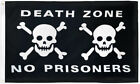 Death Zone No Prisoners Pirate Flag 3x5ft Skull & Crossbones Jolly Roger Flag