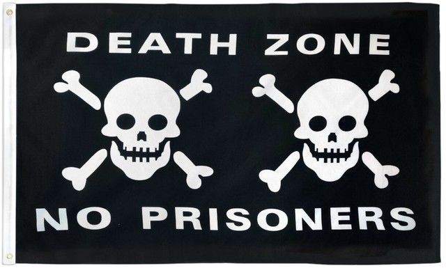 *SALE* Death Zone 5ft x 3ft Flag *LAST FEW*