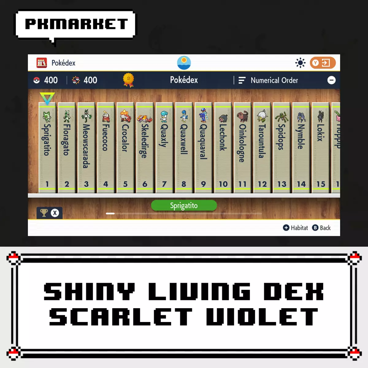 Home Pokedex : r/PokemonScarletViolet