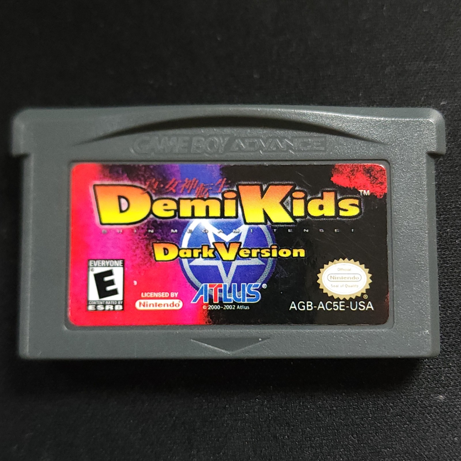 DemiKids: Dark Version (Nintendo GBA, 2003) - Tested/Working - Cart Only - RARE!