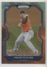 2021 Panini Prizm Cosmic Haze Prizm Andre Scrubb #54 2l4