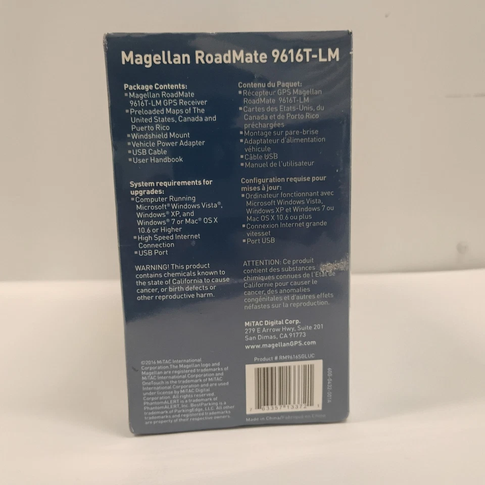 Magellan RoadMate 9616T-LM 7" Premium 3D Landmarks GPS Navigator System NIB - Image 4 of 4