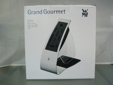 WMF GRAND GOURMET Messerblock Edelstahl  Unbestückt Neu.