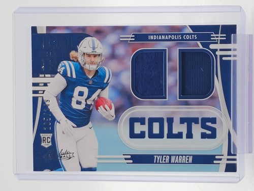 2025 Panini Absolute Tyler Warren Double (RAW)