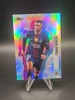 2026 TOPPS FINEST UCC  Ousmane Dembele Hologlow Variation Paris Saint-Germain