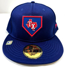 Texas Rangers NE MLB 2021 AC Clubhouse Fitted Hat~ Royal Blue