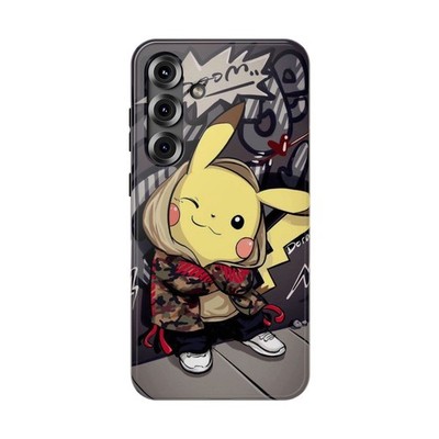 Boom!  Pikachu - Impact Resistant - iPhone & Samsung Phone Case