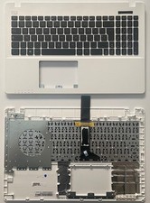 Tastiera con Topcase italiana per Asus K550CC K550CC-XO337H Bianco