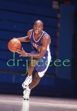 1995 Jacque Vaughn KANSAS JAYHAWKS - 35mm Basketball Slide