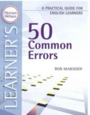 Merriam-Webster's Learner's: 50 Common Errors : A Practical Guide