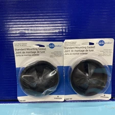 2X InSinkErator SMG-00 Black Standard Mounting Gasket for Garbage -Damaged Box