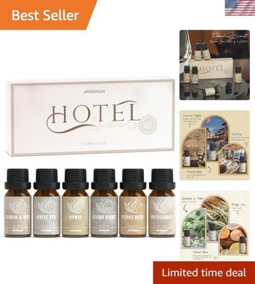 Long-Lasting Diffuser Oils Gift Set - Pure, Skin-Safe Fragrance Collection