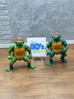 Michelangelo Raphael 1988 TMNT PLAYMATES Vintage Action Figure Hard Head
