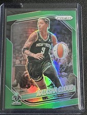 2025 Panini Prizm WNBA GREEN NO. 56 NATASHA CLOUD