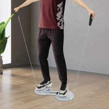 Ab Twister Board for Exercise Waist Twister Machine with Elastic Tension Ropes